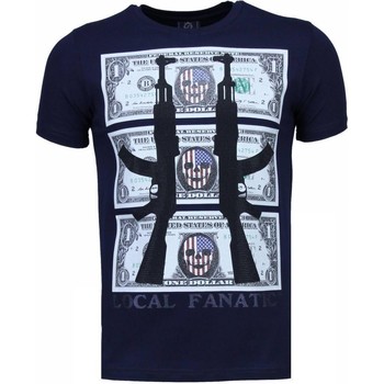 Abbigliamento Uomo T-shirt maniche corte Local Fanatic 20776338 Blu