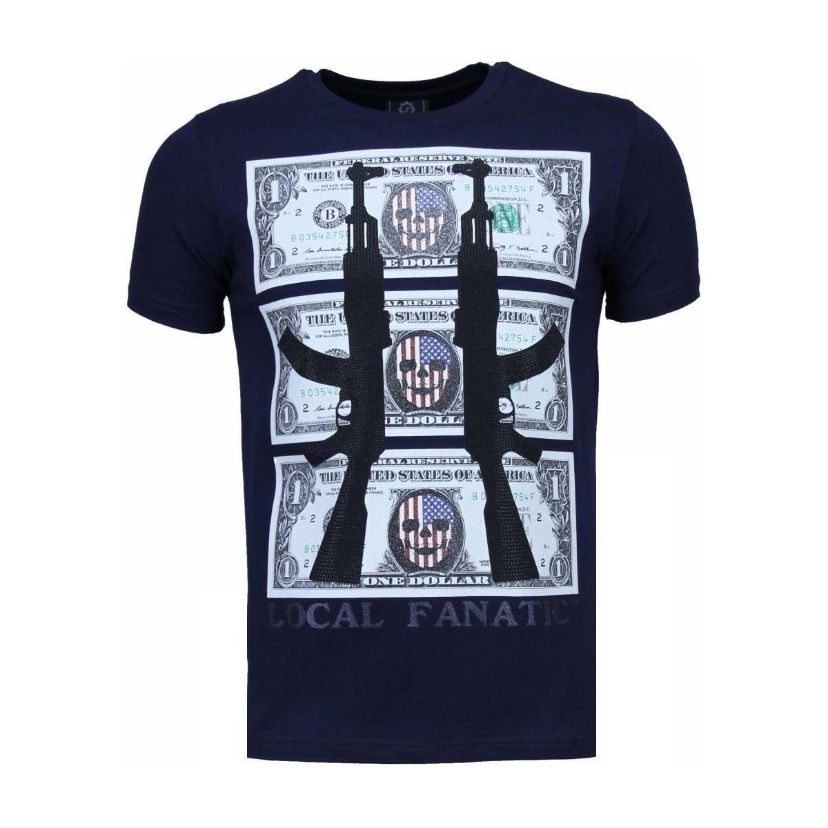 Abbigliamento Uomo T-shirt maniche corte Local Fanatic 20776338 Blu