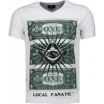Abbigliamento Uomo T-shirt maniche corte Local Fanatic 13962347 Bianco