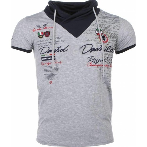 Abbigliamento Uomo T-shirt maniche corte David Copper 6694455 Grigio