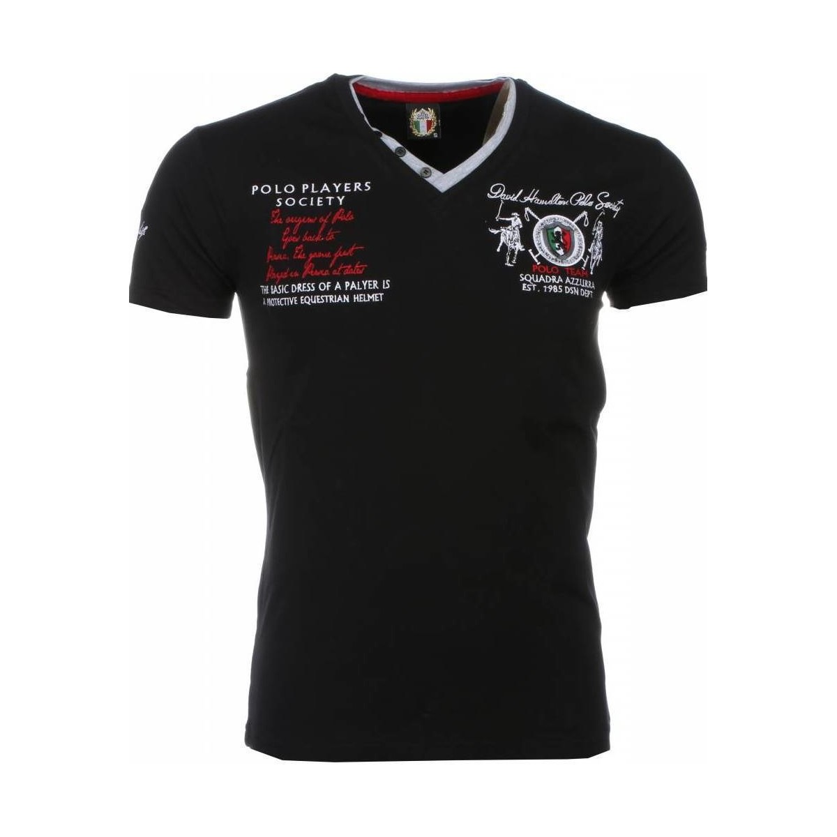 Abbigliamento Uomo T-shirt maniche corte David Copper 6694327 Nero