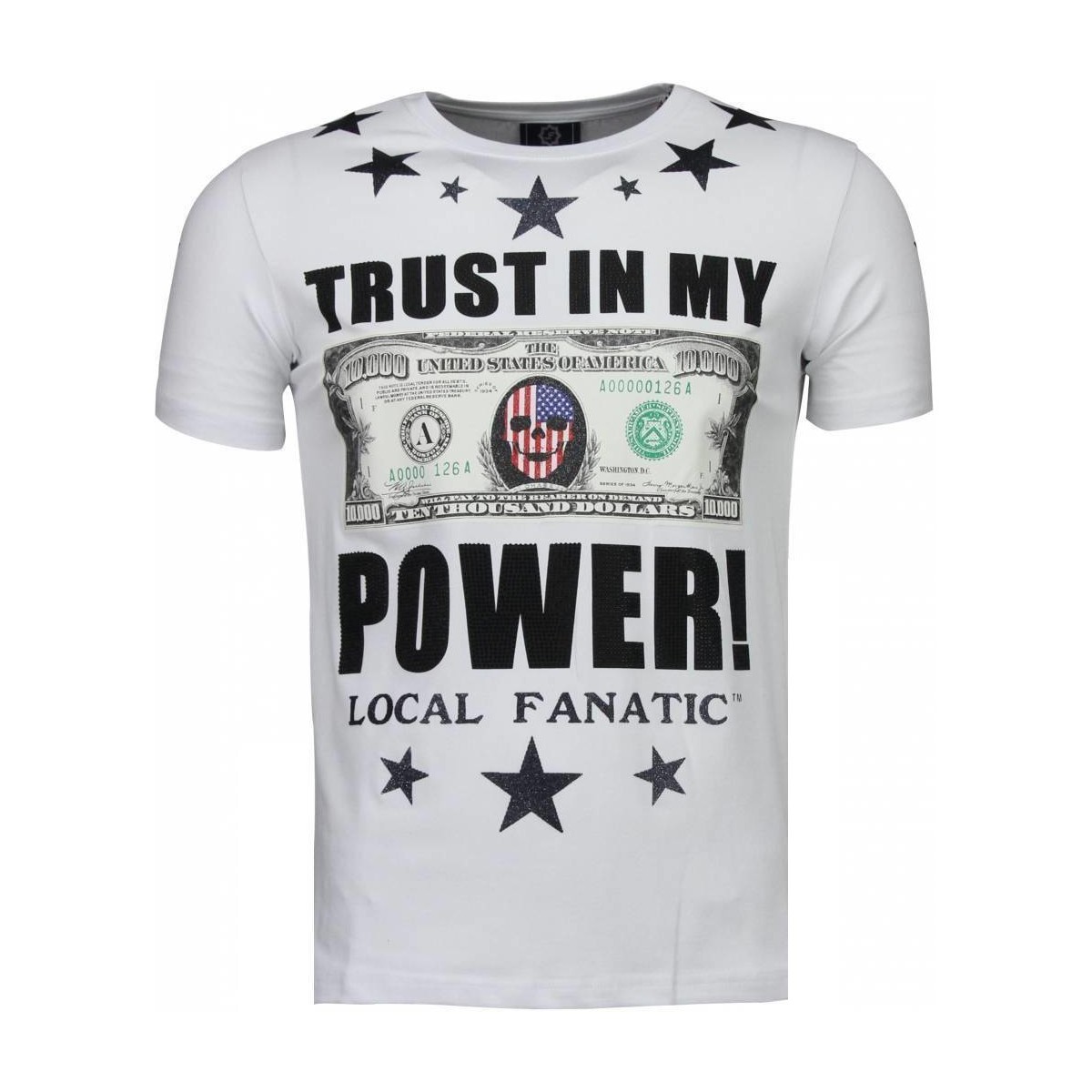 Abbigliamento Uomo T-shirt maniche corte Local Fanatic 20780052 Bianco