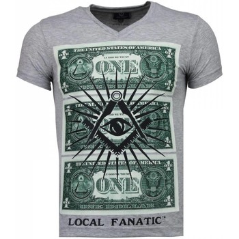 Abbigliamento Uomo T-shirt maniche corte Local Fanatic 13962635 Grigio