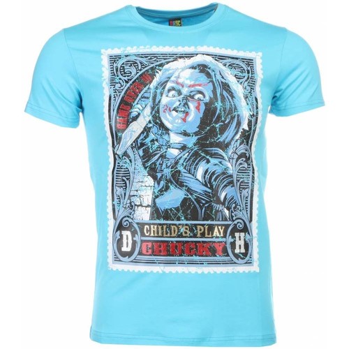 Abbigliamento Uomo T-shirt maniche corte Local Fanatic 6688895 Blu
