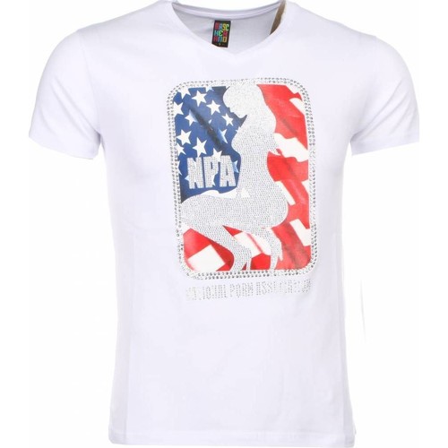 Abbigliamento Uomo T-shirt maniche corte Local Fanatic 6688856 Bianco