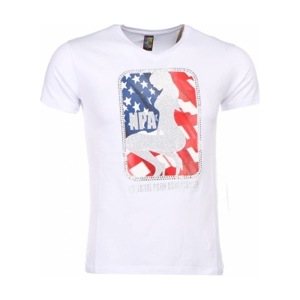 Abbigliamento Uomo T-shirt maniche corte Local Fanatic 6688856 Bianco