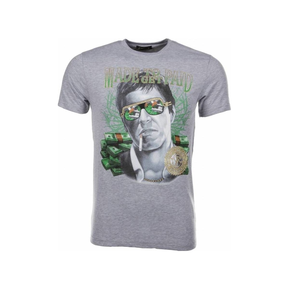Abbigliamento Uomo T-shirt maniche corte Local Fanatic 2195195 Grigio