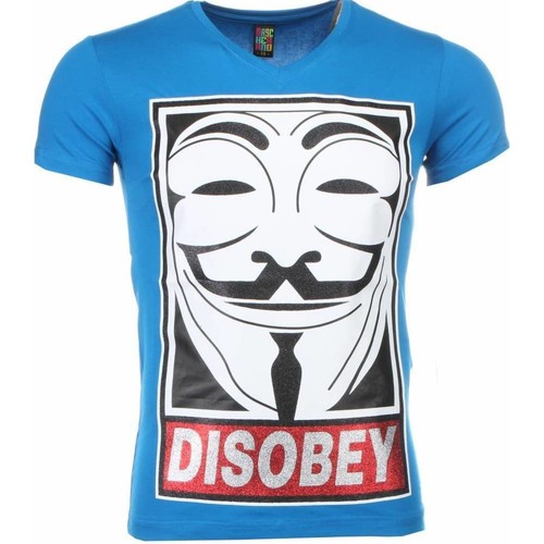 Abbigliamento Uomo T-shirt maniche corte Local Fanatic 6688872 Blu
