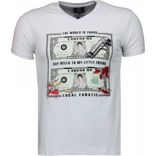 Abbigliamento Uomo T-shirt maniche corte Local Fanatic 15221950 Bianco
