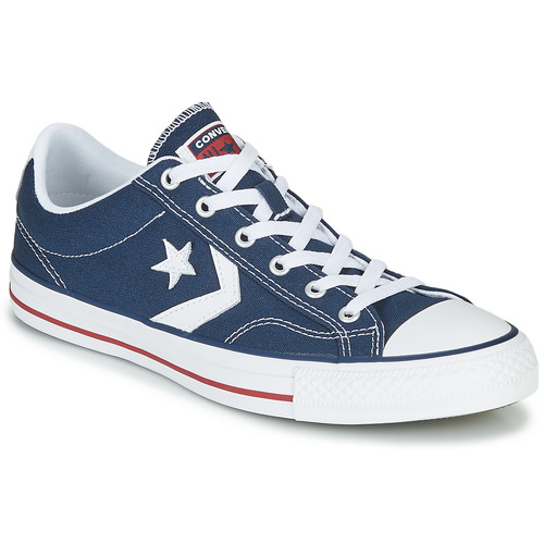 Converse STAR PLAYER CORE CANVAS OX Marine / Bianco - Consegna gratuita |  Spartoo.it ! - Scarpe Sneakers basse Uomo 47,20 €