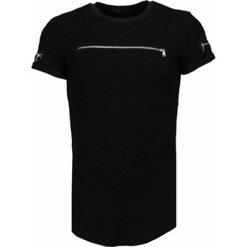 Abbigliamento Uomo T-shirt maniche corte Justing 31872014 Nero