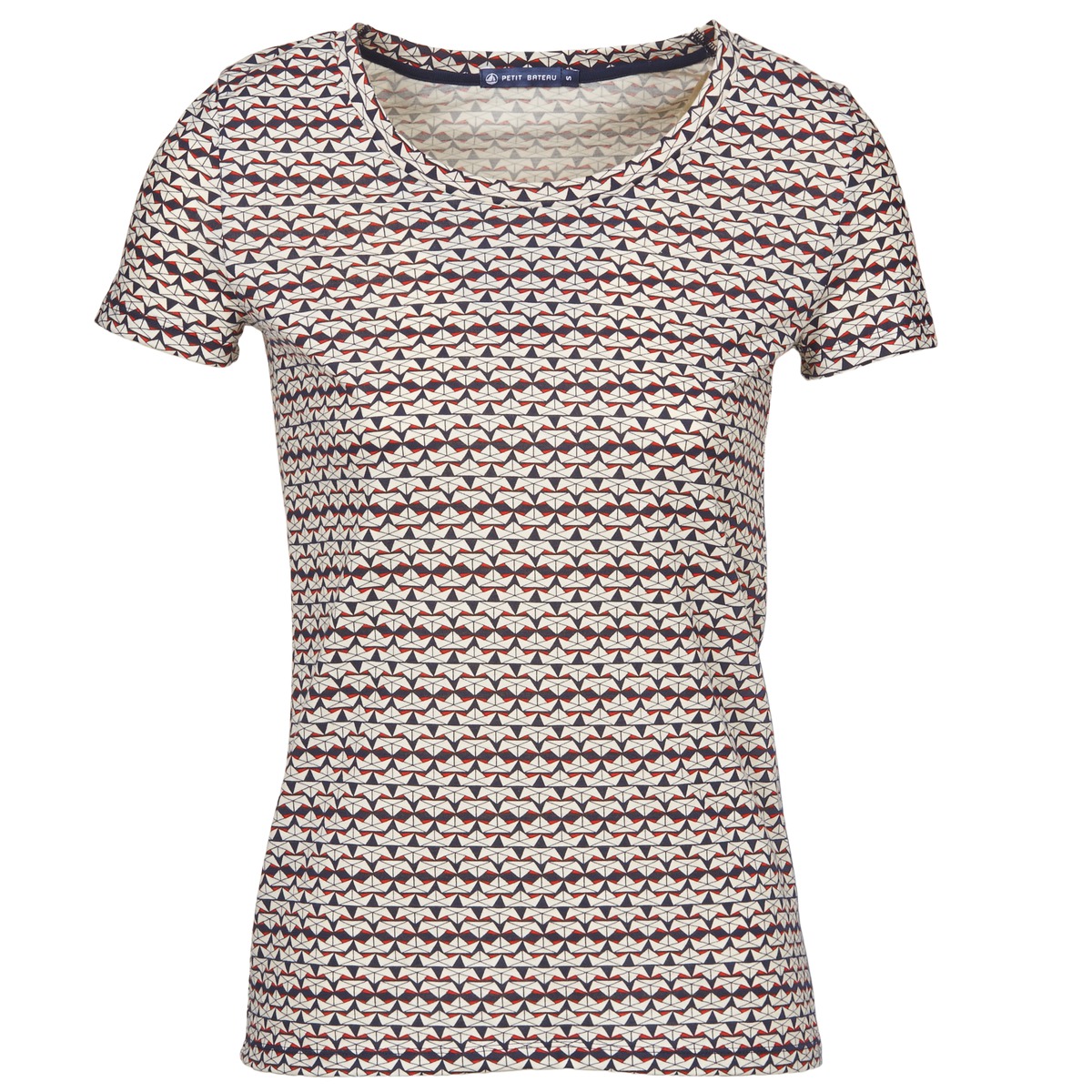 Abbigliamento Donna T-shirt maniche corte Petit Bateau 10620 Multicolore