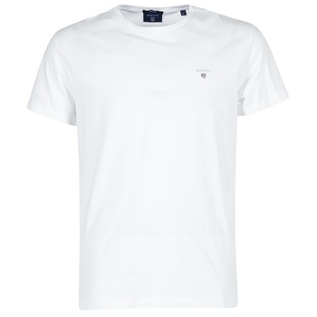 Abbigliamento Uomo T-shirt maniche corte Gant THE ORIGINAL T-SHIRT Bianco