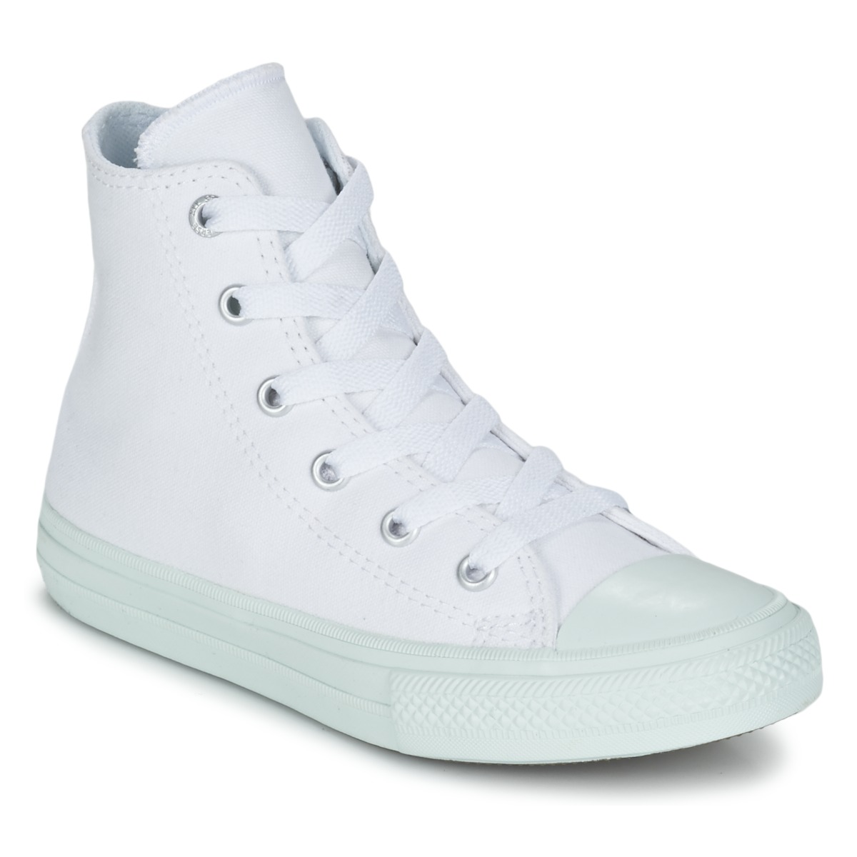 Scarpe Bambina Sneakers alte Converse CHUCK TAYLOR ALL STAR II PASTEL SEASONAL TD HI Bianco / Blu / Cielo