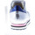 Scarpe Donna Sneakers basse Quattrobarradodici Sneaker in pelle ARGENTO con tessuto bianco intrecciato Argento