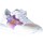 Scarpe Donna Sneakers basse Quattrobarradodici Sneaker in camoscio BEIGE con tessuto e stampa floreale Beige