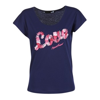 Abbigliamento Donna T-shirt maniche corte Love Moschino W4G4127 Blu