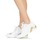 Scarpe Donna Sneakers alte Serafini CHICAGO Bianco / Oro