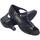 Scarpe Donna Sandali sport Vitiello Dance Shoes Sandalo l.a. satinato nero Nero