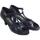 Scarpe Donna Sandali sport Vitiello Dance Shoes Sandalo l.a. satinato nero Nero