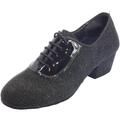 Scarpe Vitiello Dance Shoes  Scarpa da donna per allenamento ballo tessuto jam nero tacco 40