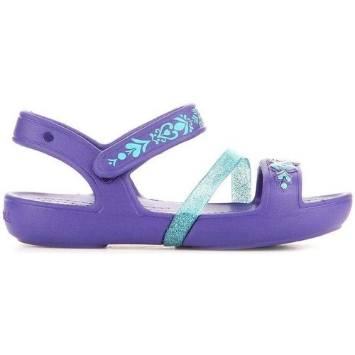 Scarpe Unisex bambino Sandali Crocs Line Frozen Sandal 204139-506 Multicolore