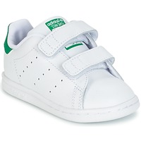 Scarpe Unisex bambino Sneakers basse adidas Originals STAN SMITH CF C Bianco / Verde