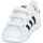 Scarpe Unisex bambino Sneakers basse adidas Originals SUPERSTAR CF I Bianco / Nero