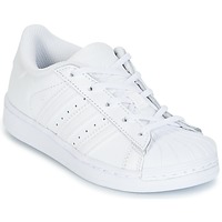 Scarpe Bambina Sneakers basse adidas Originals SUPERSTAR Bianco
