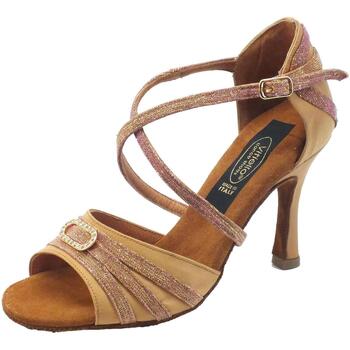 Scarpe Donna Sandali sport Vitiello Dance Shoes Scarpe ballo donna dnze latino-americane raso tanganika tacco a Raso tanganica