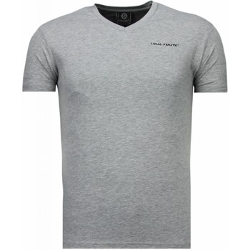 Abbigliamento Uomo T-shirt maniche corte Local Fanatic 45212999 Grigio