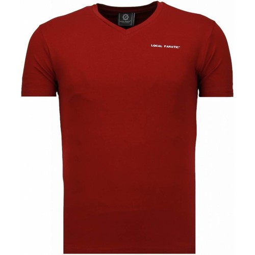Abbigliamento Uomo T-shirt maniche corte Local Fanatic 45212993 Rosso