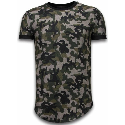 Abbigliamento Uomo T-shirt maniche corte Justing 46499321 Verde