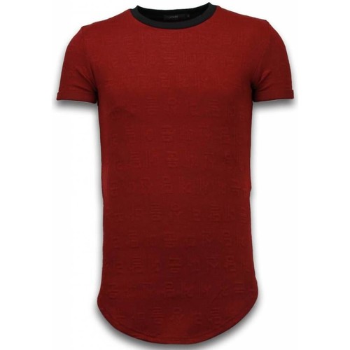Abbigliamento Uomo T-shirt maniche corte Justing 46499180 Rosso