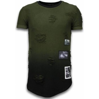 Abbigliamento Uomo T-shirt maniche corte Justing 46494920 Verde