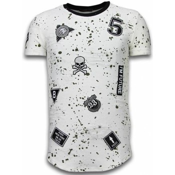 Abbigliamento Uomo T-shirt maniche corte Justing 46491374 Bianco