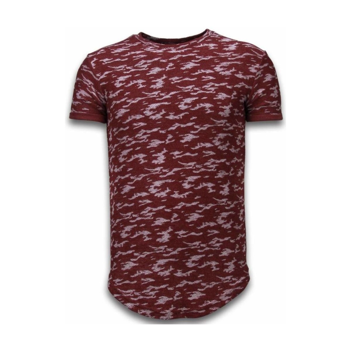 Abbigliamento Uomo T-shirt maniche corte Justing 46481951 Rosso