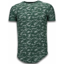 Abbigliamento Uomo T-shirt maniche corte Justing 46483562 Verde