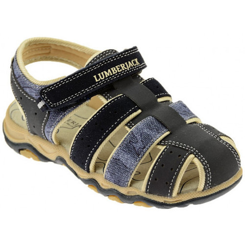 Scarpe Unisex bambino Sneakers Lumberjack Sandali Blu