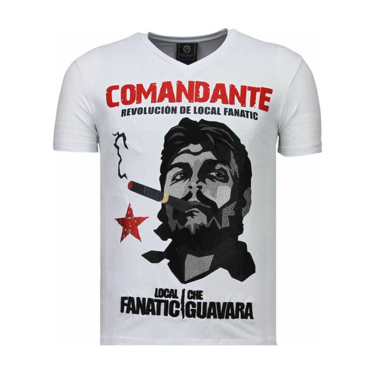 Abbigliamento Uomo T-shirt maniche corte Local Fanatic 44809148 Bianco