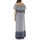 Abbigliamento Donna Vestiti By La Vitrine Robe Longue Care  of you  Bleu F50055 Blu