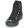 Scarpe Donna Sneakers alte Converse CHUCK TAYLOR ALL STAR MONO PLUSH SUEDE HI BLACK/BLACK/BLACK Nero