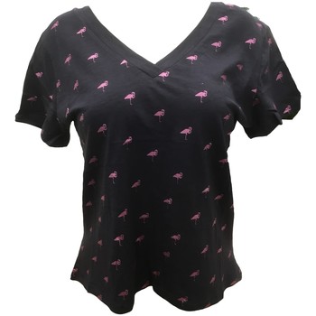 Abbigliamento Donna T-shirt maniche corte Dress Code Tee Shirt Zinka Marine signe rose KT107 Blu