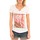 Abbigliamento Donna T-shirt maniche corte LuluCastagnette T-Shirt Mimi Flamme Print Blanc Bianco