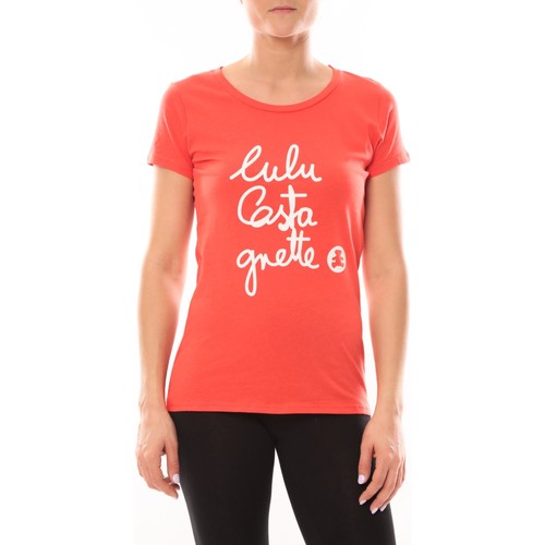 Abbigliamento Donna T-shirt maniche corte LuluCastagnette T-shirt Muse Rouge Rosso