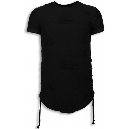 Abbigliamento Uomo T-shirt maniche corte Justing 46874153 Nero