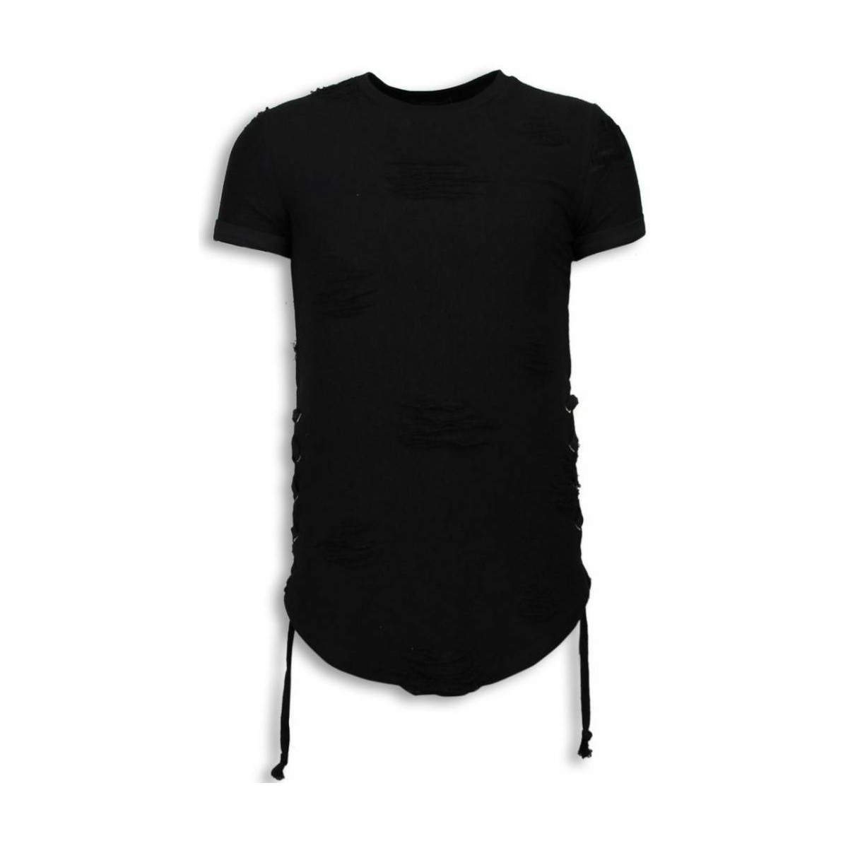 Abbigliamento Uomo T-shirt maniche corte Justing 46874153 Nero