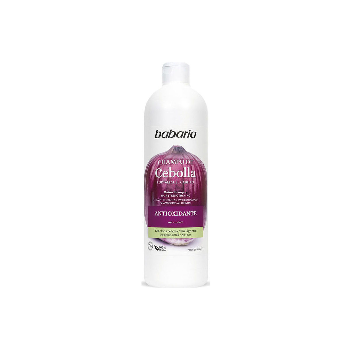 Bellezza Shampoo Babaria Shampoo Antiossidante Alla Cipolla 600 Ml 