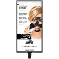 Bellezza Donna Maschere & scrub Iroha Nature Detox Charcoal Black Peel-off Mask 