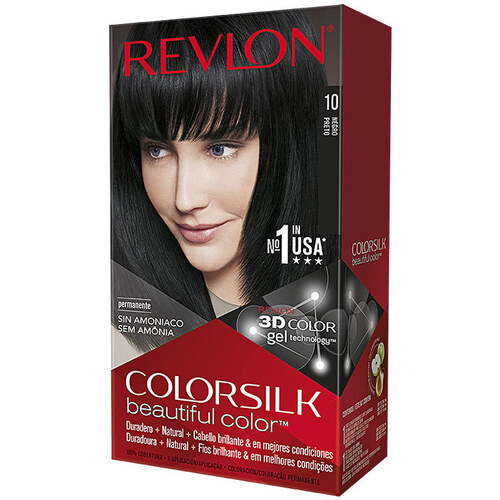 Bellezza Donna Tinta Revlon Colorsilk Tinte 10-negro 